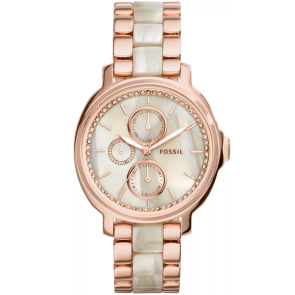 Bracelet de montre Fossil ES3890 Acier inoxydable Rosé 18mm